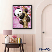 Carica l'immagine nel visualizzatore di Gallery, Dipingere con i numeri - Cucciolo Di Panda