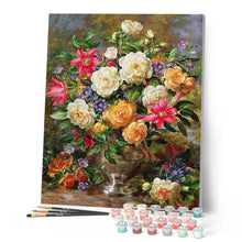 Carica l'immagine nel visualizzatore di Gallery, Dipingere con i numeri - Fiori Di Tutti I Colori Figured'Art