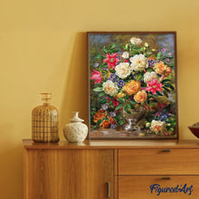 Carica l'immagine nel visualizzatore di Gallery, Dipingere con i numeri - Fiori Di Tutti I Colori