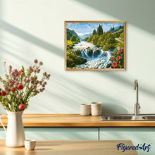 Carica l'immagine nel visualizzatore di Gallery, Dipingere con i numeri - Cascata