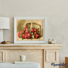 Carica l'immagine nel visualizzatore di Gallery, Dipingere con i numeri - Cesto Di Rose