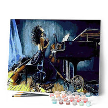 Carica l'immagine nel visualizzatore di Gallery, Dipingere con i numeri - Pianista Di Talento Figured'Art