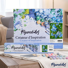 Carica l'immagine nel visualizzatore di Gallery, Dipingere con i numeri - Uccelli Blu