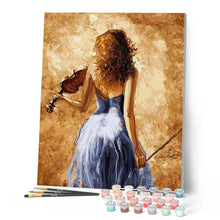 Carica l'immagine nel visualizzatore di Gallery, Dipingere con i numeri - Misterioso Violinista Figured'Art