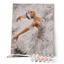 Carica l'immagine nel visualizzatore di Gallery, Dipingere con i numeri - Bellissima Ballerina Figured'Art
