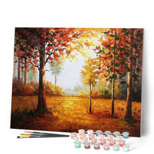 Carica l'immagine nel visualizzatore di Gallery, Dipingere con i numeri - Foresta In Autunno Figured'Art