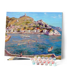 Carica l'immagine nel visualizzatore di Gallery, Dipingere con i numeri - Vista Marina Estiva Figured'Art