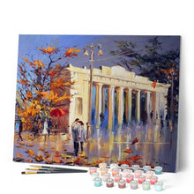 Carica l'immagine nel visualizzatore di Gallery, Dipingere con i numeri - Foglie E Vecchio Edificio Figured'Art