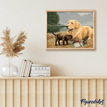 Carica l'immagine nel visualizzatore di Gallery, Dipingere con i numeri - Golden Retriever