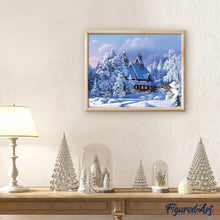 Carica l'immagine nel visualizzatore di Gallery, Dipingere con i numeri - Vista Invernale