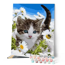 Carica l'immagine nel visualizzatore di Gallery, Dipingere con i numeri - Gatto Selvatico Figured'Art