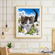 Carica l'immagine nel visualizzatore di Gallery, Dipingere con i numeri - Gatto Selvatico