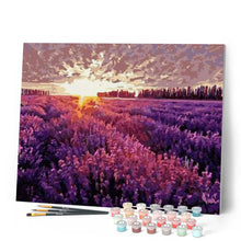 Carica l'immagine nel visualizzatore di Gallery, Dipingere con i numeri - Campo Di Lavanda Figured'Art