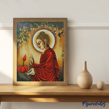 Carica l'immagine nel visualizzatore di Gallery, Dipingere con i numeri - Buddha