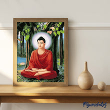 Carica l'immagine nel visualizzatore di Gallery, Dipingere con i numeri - Meditazione Del Buddha
