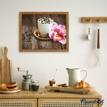 Carica l'immagine nel visualizzatore di Gallery, Dipingere con i numeri - Caffè E Fiori