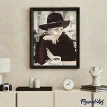 Carica l'immagine nel visualizzatore di Gallery, Dipingere con i numeri - Donne Eleganti E Tazza Da Caffè