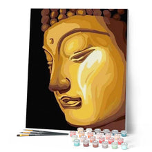 Carica l'immagine nel visualizzatore di Gallery, Dipingere con i numeri - Buddha D'Oro Figured'Art