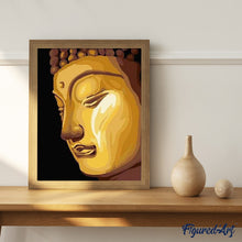 Carica l'immagine nel visualizzatore di Gallery, Dipingere con i numeri - Buddha D'Oro