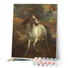 Carica l'immagine nel visualizzatore di Gallery, Dipingere con i numeri - Vecchio Cavallo Figured'Art
