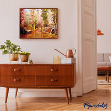 Carica l'immagine nel visualizzatore di Gallery, Dipingere con i numeri - Arco In Legno