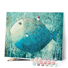 Carica l'immagine nel visualizzatore di Gallery, Dipingere con i numeri - Pesce Artistico Figured'Art