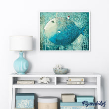 Carica l'immagine nel visualizzatore di Gallery, Dipingere con i numeri - Pesce Artistico