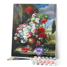Carica l'immagine nel visualizzatore di Gallery, Dipingere con i numeri - Fiori Classici Europei Figured'Art
