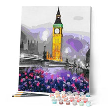 Carica l'immagine nel visualizzatore di Gallery, Dipingere con i numeri - Giardino Del Big Ben Figured'Art