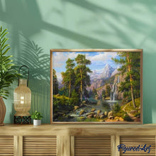 Carica l'immagine nel visualizzatore di Gallery, Dipingere con i numeri - Cascate Nella Foresta