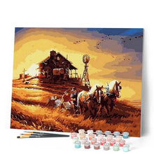 Carica l'immagine nel visualizzatore di Gallery, Dipingere con i numeri - Cavalli Nel Ranche In Mississippi Figured'Art