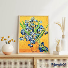 Carica l'immagine nel visualizzatore di Gallery, Dipingere con i numeri - Van Gogh Iris