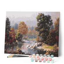 Carica l'immagine nel visualizzatore di Gallery, Dipingere con i numeri - Paesaggio Forestale Figured'Art