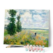 Carica l'immagine nel visualizzatore di Gallery, Dipingere con i numeri - Monet Campo Di Papaveri Figured'Art