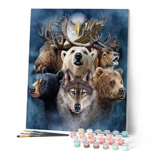 Carica l'immagine nel visualizzatore di Gallery, Dipingere con i numeri - Animali Della Foresta Figured'Art