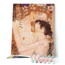 Carica l'immagine nel visualizzatore di Gallery, Dipingere con i numeri - Madre E Figlio Figured'Art