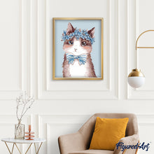 Carica l'immagine nel visualizzatore di Gallery, Dipingere con i numeri - Signorina Gatto