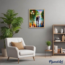 Carica l'immagine nel visualizzatore di Gallery, Dipingere con i numeri - Romanticismo Sotto La Pioggia