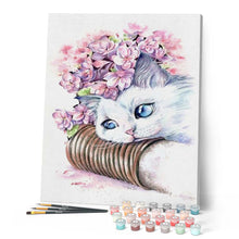 Carica l'immagine nel visualizzatore di Gallery, Dipingere con i numeri - Gattino Carino Figured'Art