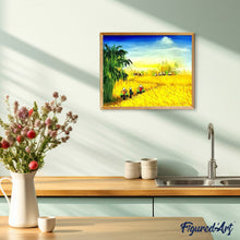 Carica l'immagine nel visualizzatore di Gallery, Dipingere con i numeri - Estate Nei Campi