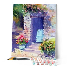 Carica l'immagine nel visualizzatore di Gallery, Dipingere con i numeri - Davanti Ai Fiori Figured'Art