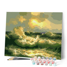 Carica l'immagine nel visualizzatore di Gallery, Dipingere con i numeri - Mare Tempestoso Figured'Art