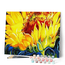 Carica l'immagine nel visualizzatore di Gallery, Dipingere con i numeri - Girasoli Gialli Figured'Art