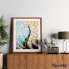 Carica l'immagine nel visualizzatore di Gallery, Dipingere con i numeri - Versione Verticale Dell'Albero Dei Soldi