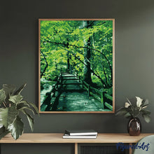 Carica l'immagine nel visualizzatore di Gallery, Dipingere con i numeri - Alberi Del Corridoio
