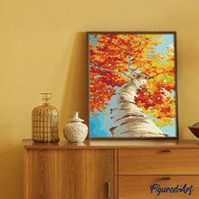 Carica l'immagine nel visualizzatore di Gallery, Dipingere con i numeri - Pioppo In Autunno