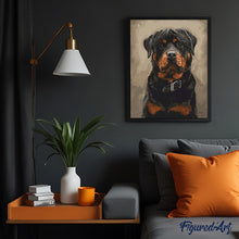 Carica l'immagine nel visualizzatore di Gallery, Dipingere con i numeri - Cane Nero