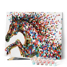Carica l'immagine nel visualizzatore di Gallery, Dipingere con i numeri - Cavallo Con Stile Figured'Art