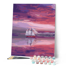 Carica l'immagine nel visualizzatore di Gallery, Dipingere con i numeri - Barca A Vela Mar Rosso Figured'Art