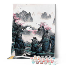 Carica l'immagine nel visualizzatore di Gallery, Dipingere con i numeri - Cina Paesaggio Figured'Art